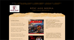 Desktop Screenshot of epicagemedia.com
